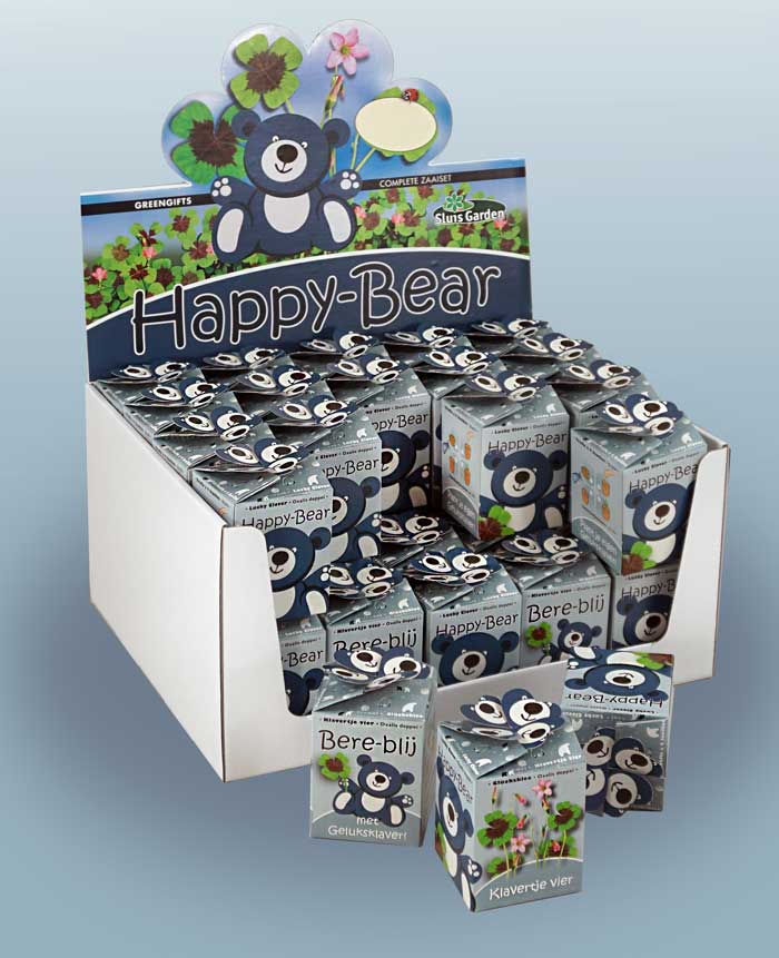 Showdoos Greengifts BERE BLIJ BLAUW 40 stuks