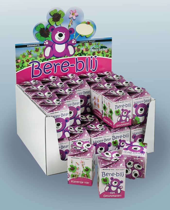 Showdoos Greengifts BERE BLIJ ROZE 40 stuks