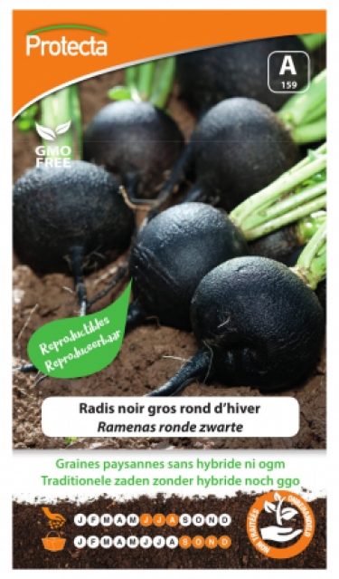 Ramenas ronde zwarte PRO159