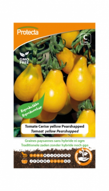 Tomaat  yellow Pearshapped PRO345