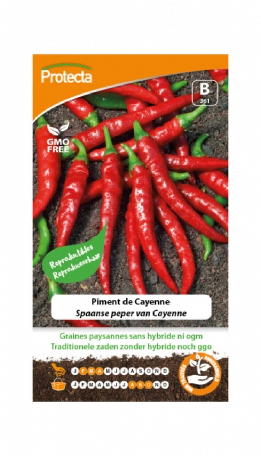 Spaanse peper van Cayenne? PRO361